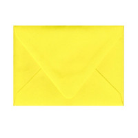 A7 Inner Ungummed Euro Flap Factory Yellow Envelope