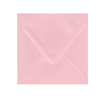 6.5 SQ Inner Ungummed Euro Flap Candy Pink Envelope