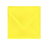 6.5 SQ Inner Ungummed Euro Flap Factory Yellow Envelope