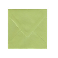 6.5 SQ Inner Ungummed Euro Flap Lime Envelope