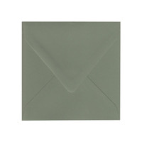 6.5 SQ Inner Ungummed Euro Flap Mid Green Envelope
