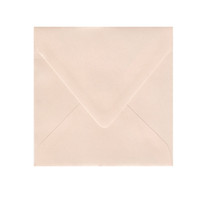6.5 SQ Inner Ungummed Euro Flap Soft Coral Envelope