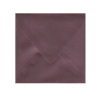 6.5 SQ Inner Ungummed Euro Flap Sparkling Merlot Envelope