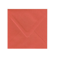 6.5 SQ Inner Ungummed Euro Flap Tangy Orange Envelope