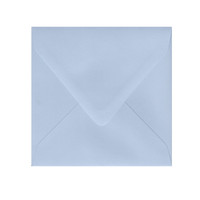 6.5 SQ Euro Flap Azure Blue Envelope