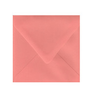 6.5 SQ Euro Flap Coral Envelope