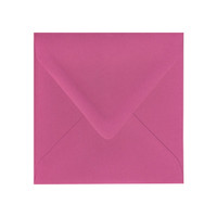 6.5 SQ Euro Flap Fuchsia Pink Envelope