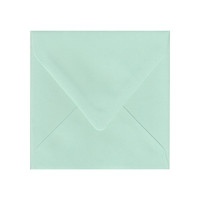 6.5 SQ Euro Flap Park Green Envelope