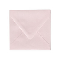 6.5 SQ Euro Flap Pink Quartz Envelope