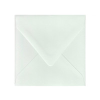 6.5 SQ Euro Flap Powder Green Envelope