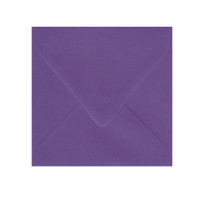 6.5 SQ Euro Flap Purple Envelope