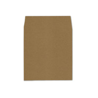 6.5 SQ Square Flap Envelope Liners Antique Gold