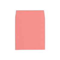 6.5 SQ Square Flap Envelope Liners Coral