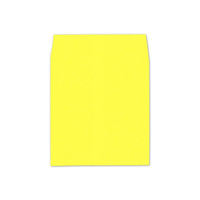 6.5 SQ Square Flap Envelope Liners Factory Yellow