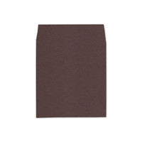 6.5 SQ Square Flap Envelope Liners Hot Fudge