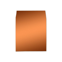 6.5 SQ Square Flap Envelope Liners Mirror Copper