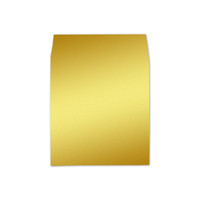 6.5 SQ Square Flap Envelope Liners Mirror Gold