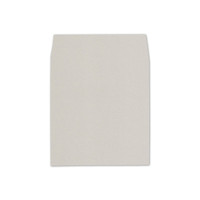 6.5 SQ Square Flap Envelope Liners Pale Grey