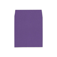 6.5 SQ Square Flap Envelope Liners Purple