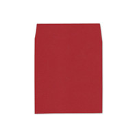 6.5 SQ Square Flap Envelope Liners Red