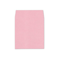 6.5 SQ Square Flap Envelope Liners Rose Quartz