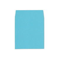6.5 SQ Square Flap Envelope Liners Turquoise