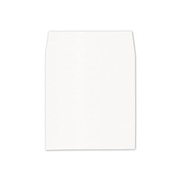 6.5 SQ Square Flap Envelope Liners White