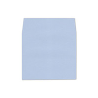 A7 Square Flap Envelope Liners Azure Blue