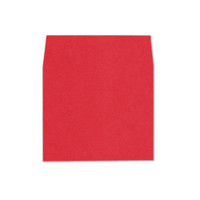 A7 Square Flap Envelope Liners Bright Red