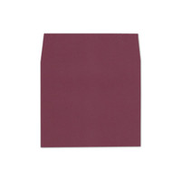 A7 Square Flap Envelope Liners Burgundy