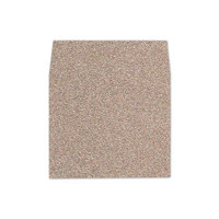 A7 Square Flap Envelope Liners Glitter Sand