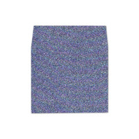 A7 Square Flap Envelope Liners Glitter Twilight
