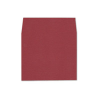 A7 Square Flap Envelope Liners Red Lacquer