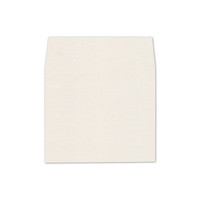 A7 Square Flap Envelope Liners White Gold