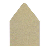 A7 Euro Flap Envelope Liners Glitter Gold