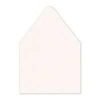A7 Euro Flap Envelope Liners Snow White