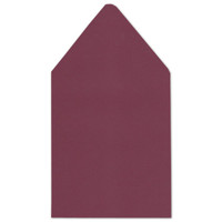 6.5 SQ Euro Flap Envelope Liners Burgundy