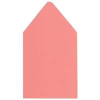 6.5 SQ Euro Flap Envelope Liners Coral