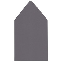 6.5 SQ Euro Flap Envelope Liners Dark Grey