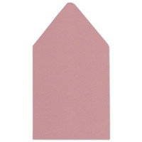 6.5 SQ Euro Flap Envelope Liners Dusty Rose