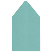 6.5 SQ Euro Flap Envelope Liners Lagoon