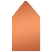 6.5 SQ Euro Flap Envelope Liners Mirror Rose Gold