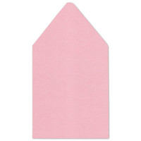 6.5 SQ Euro Flap Envelope Liners Rose Quartz