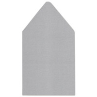 6.5 SQ Euro Flap Envelope Liners Silver