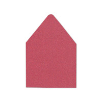 A2 Euro Flap Envelope Liners Glitter Red