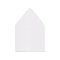 A2 Euro Flap Envelope Liners Ice Silver