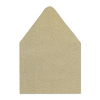 A6 Euro Flap Envelope Liners Glitter Gold