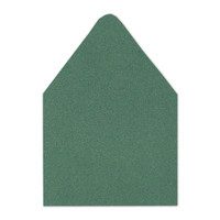 A6 Euro Flap Envelope Liners Glitter Green