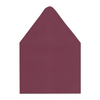A9 Euro Flap Envelope Liners Burgundy
