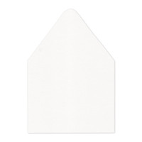 A9 Euro Flap Envelope Liners White